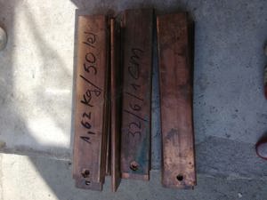 Platbanda cupru și bara rotunda cupru 15 mm și 9 mm - imagine 3