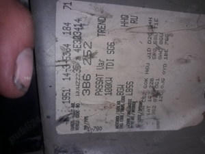 Dezmembrez Passat variant 2004 motor 20tdi BGW  - imagine 4