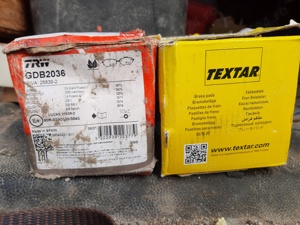 Placute frana fata-spate. Citroen-Peugeot  - imagine 2