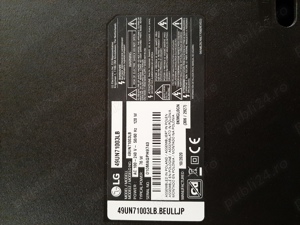 Dezmembrez smart tv LG 49UN71003lb, eax 69083603(1.0)