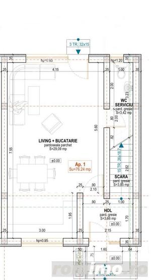 Casa cu 3 camere 207 mp teren si 1 loc de parcare Cartierul Arhitectilor - Lidl - imagine 12