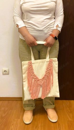 Sacosa decorata in stil boho - imagine 2