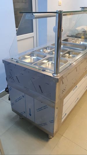 Vitrina CALDA   Vitrina RECE   Autoservire LINIE   Vitrine BAIN MARIE - imagine 5