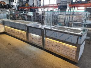 Horeca Bucuresti   LINII Autoservire  Vitrine CALDE si Vitrine RECI  - imagine 2