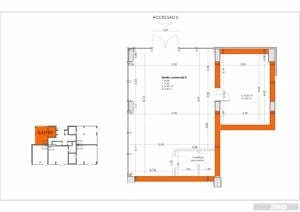 Spatiu comercial 56 mp, zona Lipovei