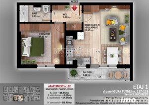 2 Camere Ideal Investitie -600 m STB  - imagine 3