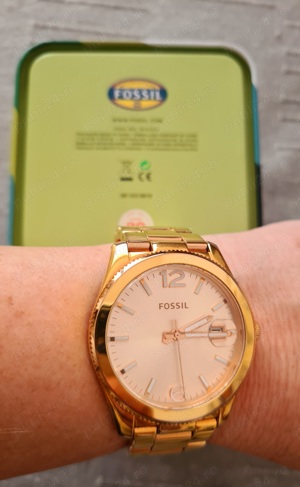 Ceas Fossil auriu nou - imagine 2