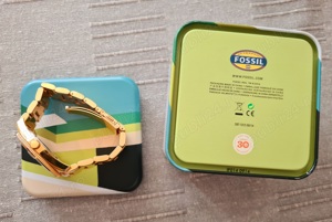 Ceas Fossil auriu nou - imagine 5