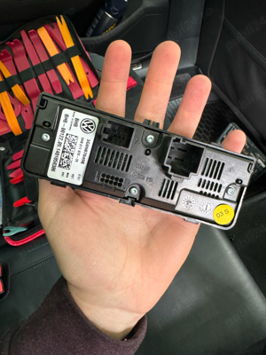 3G0 907 049B Panou Climatronic Spate OEM VW Passat B8, Tiguan, Arteon, Golf 7 - imagine 3