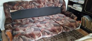 Canapea 3 locuri+2 fotolii extensibile - imagine 3