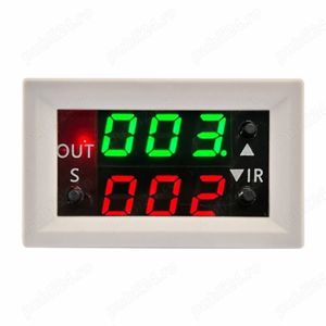 Modul temporizator releu de timp programabil temporizare 12v cu display digital - imagine 3