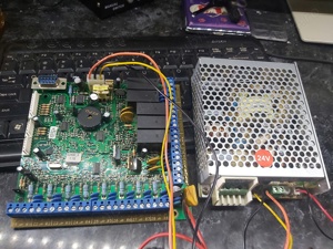 Placa de baza si sursa Sistem incendiu BENTEL J 408