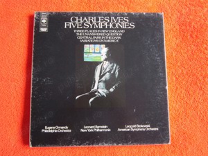 vinil rar Charles Ives  -The Five Symphonies dir.Bernstein,Ormandy,Stokowski