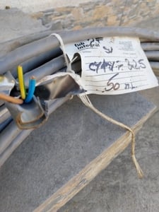 Vând cablu electric 3 2,5 cu manta metalica