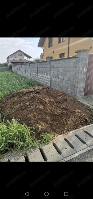 Compost Pământ galben nisipos pentru gazon Pamant negru vegetal  - imagine 2