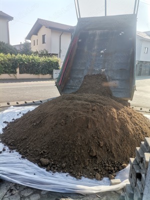 Compost Pământ galben nisipos pentru gazon Pamant negru vegetal  - imagine 10