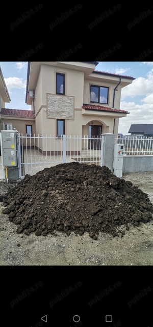 Compost Pământ galben nisipos pentru gazon Pamant negru vegetal  - imagine 3