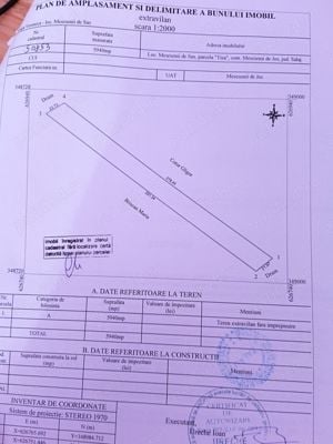 teren extravilan Mesesenii de Sus