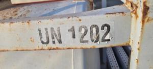 Rezervor combustibil tanc motorina  bazin statie motorina 750 litri - imagine 4