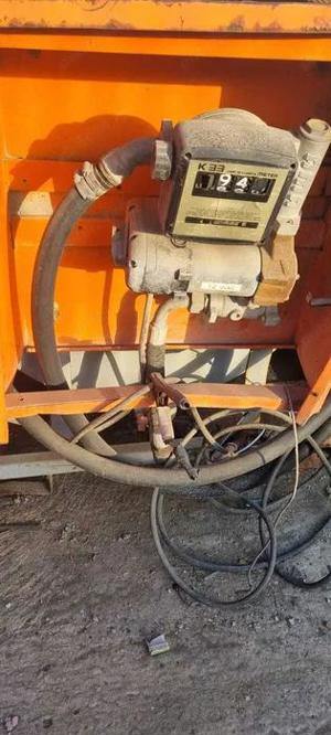 Rezervor combustibil tanc motorina  bazin statie motorina 750 litri - imagine 6