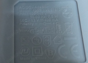 Vand Alimentator Original PHILIPS, 13V  400mA - imagine 3