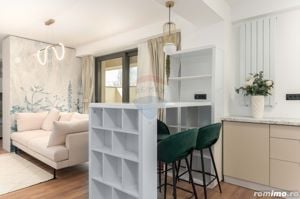 Apartament 2 camere tip studio cu terasă generoasă 50 mp prima locuire