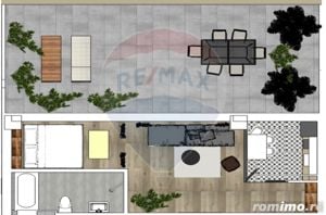 Apartament 2 camere tip studio cu terasă generoasă 50 mp prima locuire - imagine 18