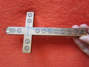 cadou rar Cruce Crucifix Ierusalim1950 lemn maslin Mother of pearl Abalone  - imagine 8