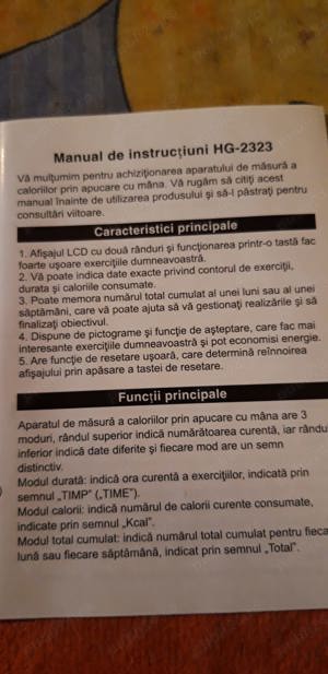 Flexor cu afișaj digital pentru măsurarea caloriilor - imagine 4