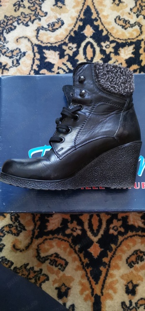 Botine piele naturala - imagine 4