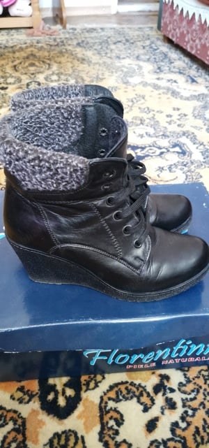 Botine piele naturala