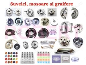 Suveica pe stanga pt masini de cusut rusesti Union Singer Juki Naumann - imagine 6