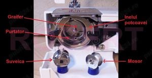 Graifer pt suveica pt masina de cusut Ileana Veronica Sanda Monica Nicoleta Singer Brother Necchi sa - imagine 4