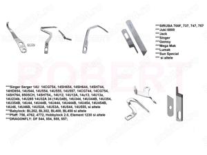 Piese pentru masini de cusut ileana singer brother curea din piele suveica graifer pinion mosor ace - imagine 9