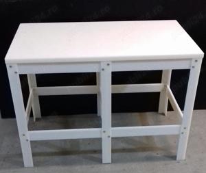 masa de lucru cu blat polietilena, butuc carmangerie, masa pe-hd patiserie - imagine 3