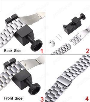 NOUA Bratara ceas 22mm cu trusa de montaj super calitate inoxidabila - imagine 2