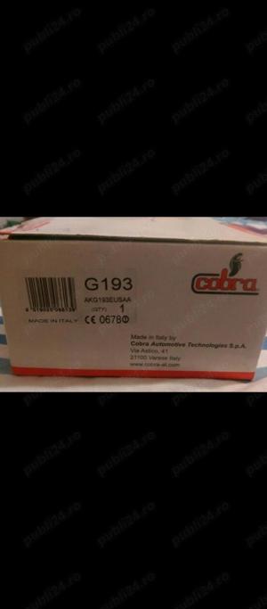 Alarma Cobra G 193 , Made in Italy , in cutie NOUA - Profesionala ! - imagine 2