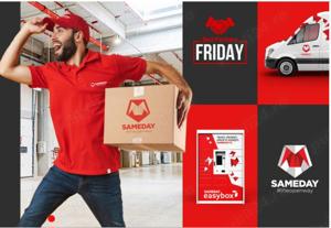 Curier Sameday Bucuresti 4000 RON