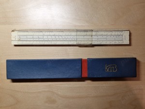 Rigla de calcul f. rara KFB ICU 2-5.0 Kern & Goerz Prague (Kern a Frank, Brno)