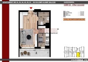 Metrou Berceni - Garsoniera - 40826 Euro - imagine 2