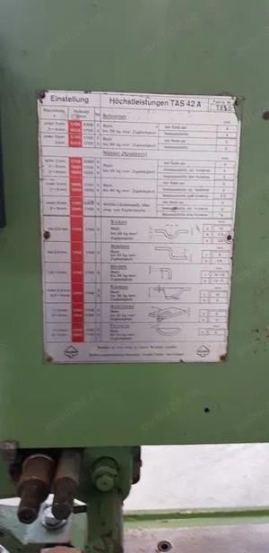 Masina de gravat tabla Einstelung TAS 42 A - imagine 5