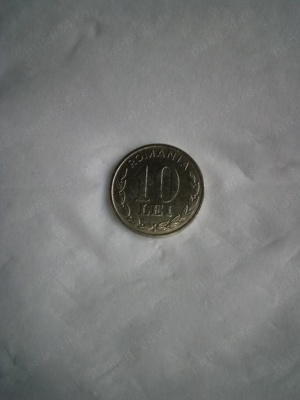 Monedă veche de 10 lei (1995).