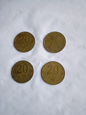 Monezi vechi de 20 de lei