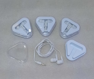 Casti audio stereo In-Ear, ambalate individual in cutie de plastic - imagine 2