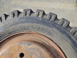 Anvelopa roata remorca camion utilaj 10.00 R20, roata/roti - imagine 5