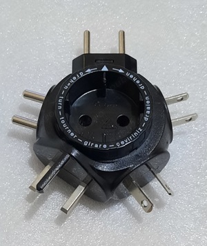 Adaptor priza universal Kopp, 250V 16A - imagine 2