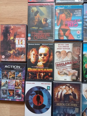 COLECȚIE RARITATE MICHAEL CAINE MULTE SIGILATE,multe cu subtitrare în limba română Câteva in engleza - imagine 4