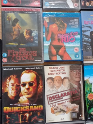 COLECȚIE RARITATE MICHAEL CAINE MULTE SIGILATE,multe cu subtitrare în limba română Câteva in engleza - imagine 9