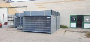 Picior de gard organizare de santier, talpa gard provizoriu - imagine 5