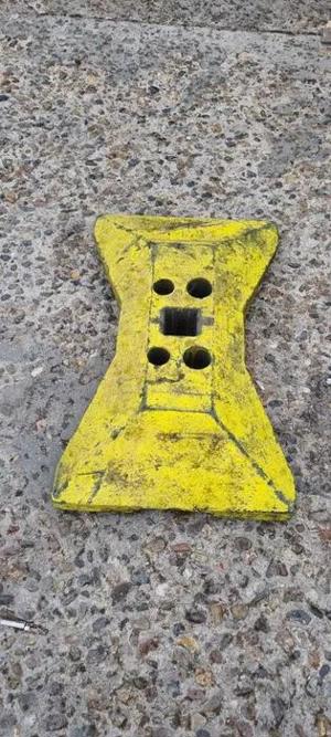 Picior de gard organizare de santier, talpa gard provizoriu - imagine 4